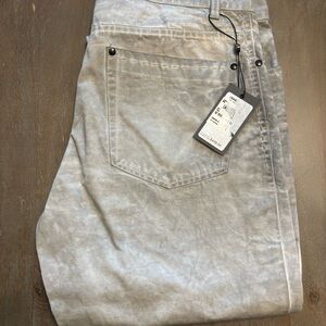 John Varvatos Gray Slim Fit Jeans Size 32R New for Men
